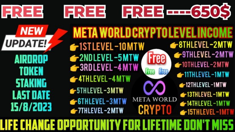 META WORLD CRYPTO LATEST UPDATE STAKING