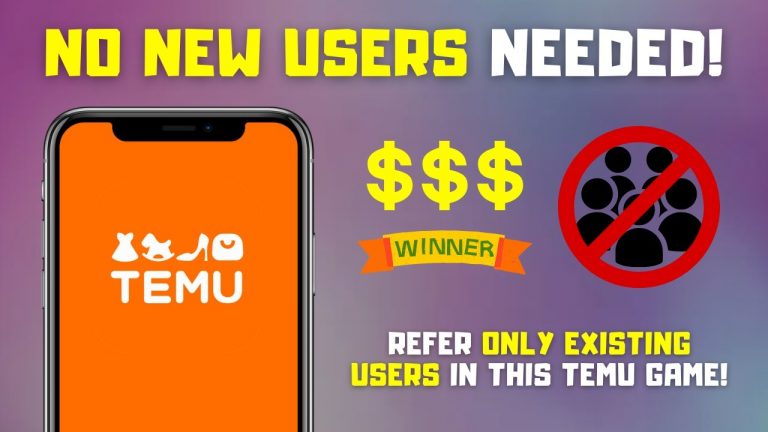 NO NEW USERS Temu Game! | Get Your Rewards Only Referring Existing Users