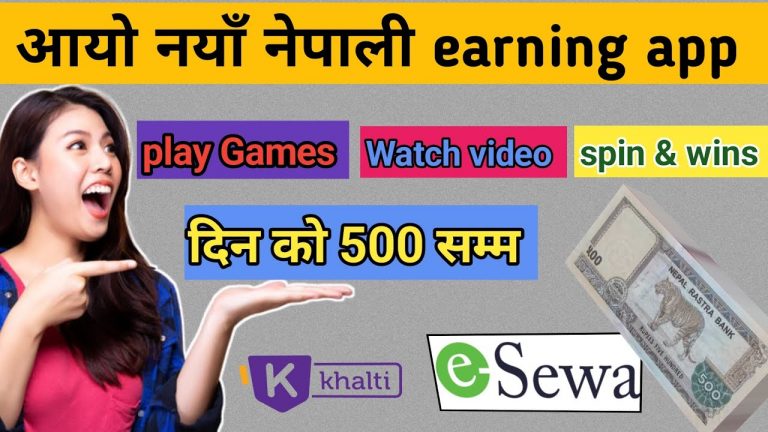 New Esewa Earning App in 2023 | How To Earn Money online | new best earning app