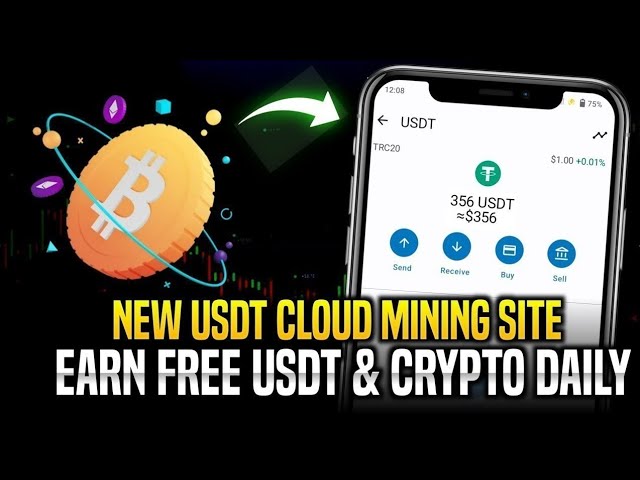 New USDT Earning Site Usd Mining Site 2023 Without Investment USDT Mining Website Free USDT