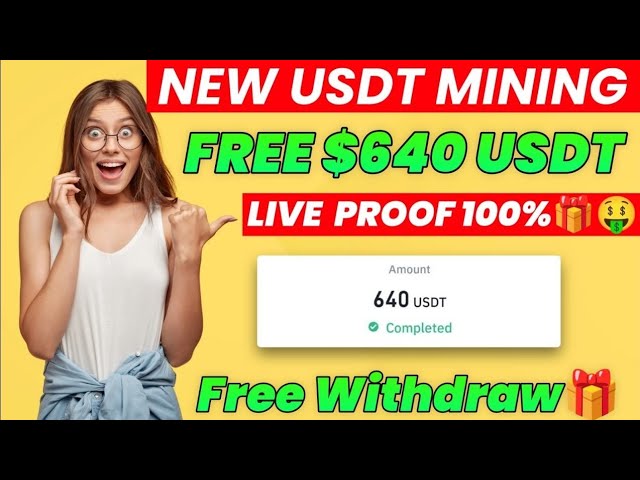 New Usdt Earning Site || Usd Mining Site 2023 Without Investment || Usdt Earning Website