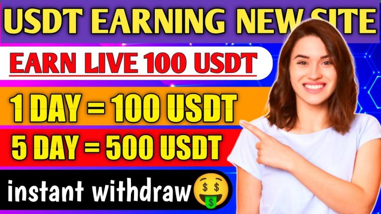 New Usdt Earning Site || Usd Mining Site 2023 Without Investment || Usdt Earning Website