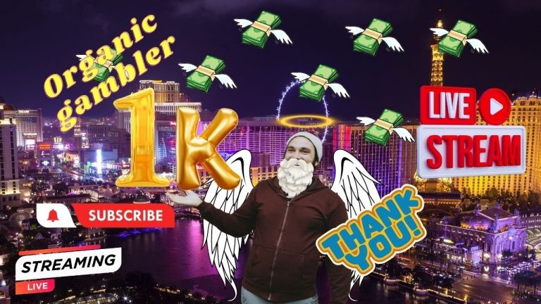 Organic Gambler Live Stream! Wake and Bake the slots!!! with Peace and Love!!