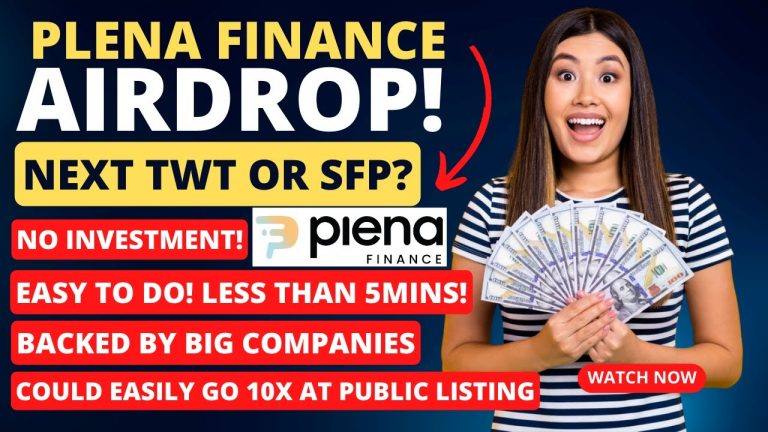 PLENA FINANCE AIRDROP! Next TWT or SFP? Could 10X After Listing! #Plena #plenafinance #airdrop