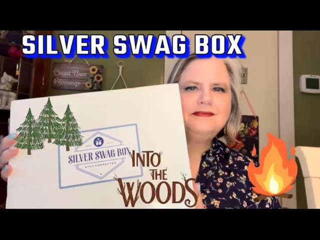 SILVER SWAG BOX SEPTEMBER 2023 | INTO THE WOODS | 40% off with MCLovesCats40