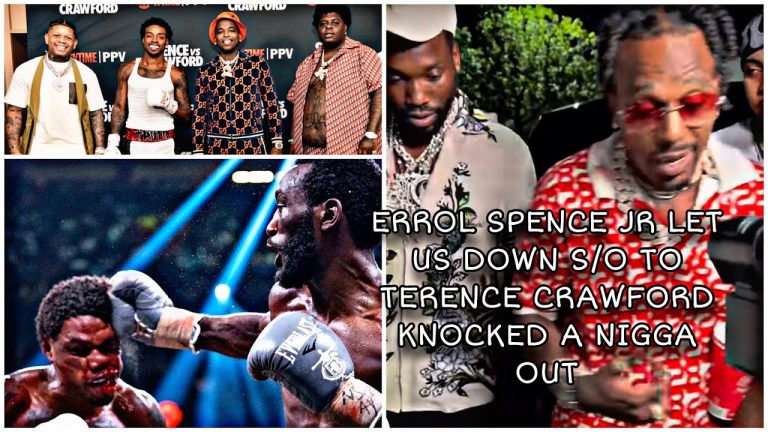 S/O TO TERENCE CRAWFORD HE KNOCKED THAT NI334 OUT SPENCE LET US DOWN WALKA SAUCE TEXAS RAPPER GO IN.