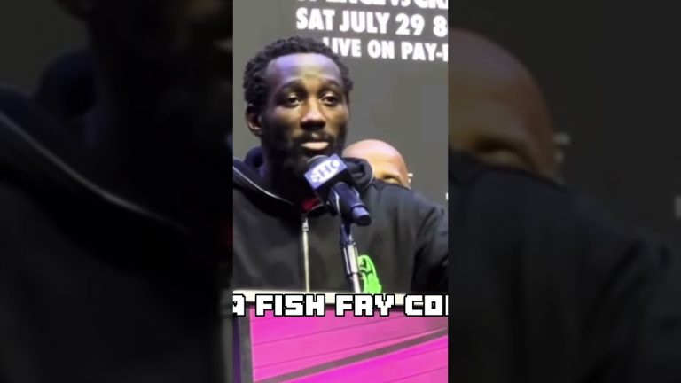 TERENCE CRAWFORD MOST SAVAGE FISH FRY MESSAGE YALL READY FOR THAT FISH FRY