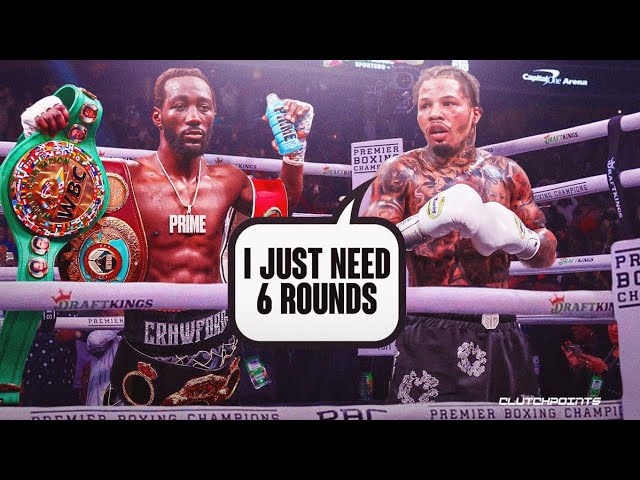 TERENCE CRAWFORD WILL STOP GERVONTA DAVIS IN 6 ROUNDS NOT THE OTHER WAY AROUND STOP BEING CASUALS