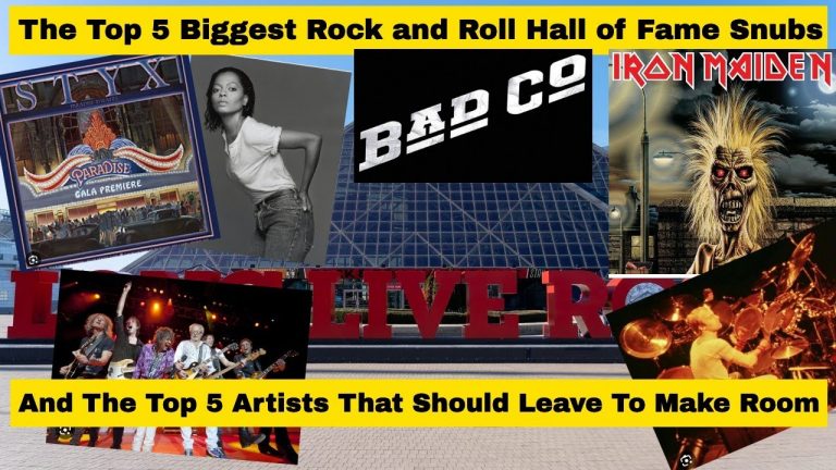 The Top 5 Biggest Rock and Roll Hall of Fame Snubs – Top 5 Friday