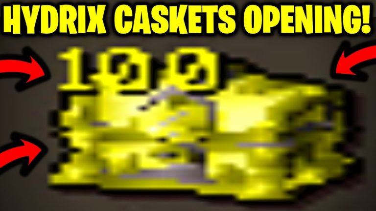 WE PULLED THE X2 DDR BOOSTER! LOOT FROM 100 HYDRIX CASKETS OPENING! (HUGE GIVEAWAY) – Lunite RSPS