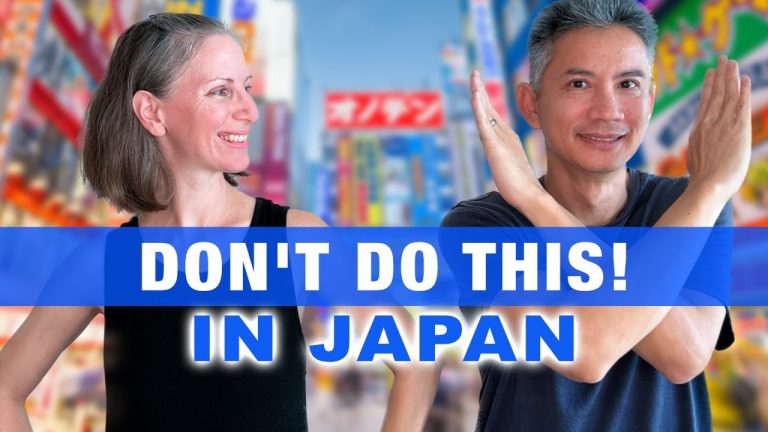 20 MISTAKES TO AVOID! Don’t do This in Japan, First Time Traveler