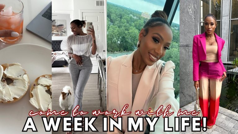 A WEEK IN MY LIFE! GRWM FOR WORK, INVEST FEST WITH DIDDY, & HANGING AT ATLANTA SPOTS WITH THE GIRLS