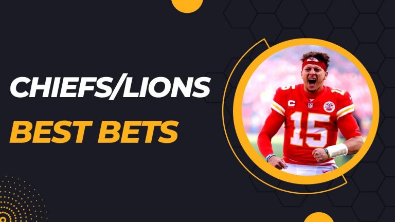 Chiefs v. Lions BEST BETS #TNF