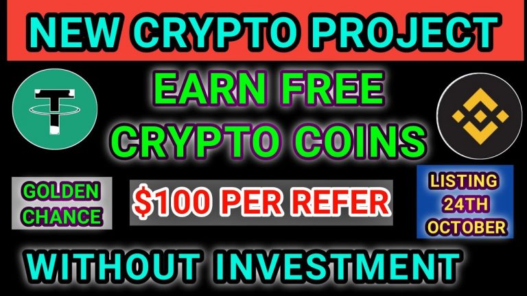 Earn Free Crypto Coins $100 Per Refer | New Crypto Earning App | New Airdrop | Amino App Amo Token