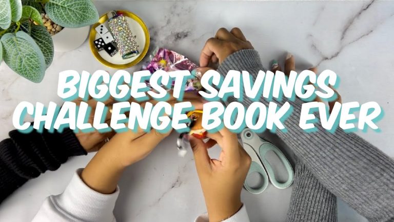 HUGE SAVINGS CHALLENGE BOOK UNBOXING | @PiNKxEVERYTHiNG | CASH STUFFING COMMUNITY