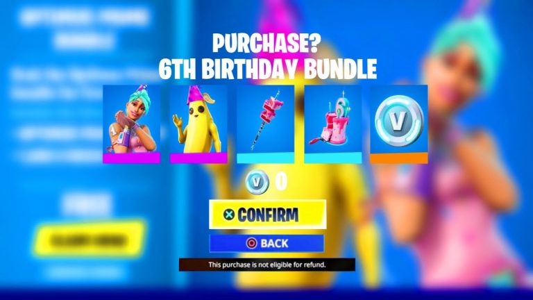 Hidden FREE BIRTHDAY REWARD in Fortnite!