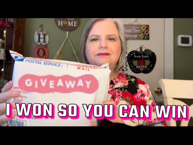 I WON SO YOU CAN WIN | GIVEAWAY