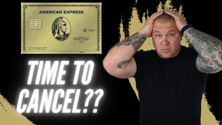 Is It Time to Cancel The Amex Gold Card?