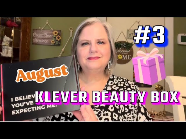 KLEVER BEAUTY BOX AUGUST 2023 | CATS1 for 10% off