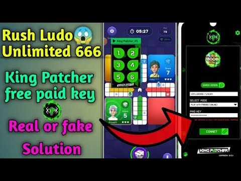 King Patcher Ludo Hack ! Aqua Ludo Hack Trick ! Rush Ludo Hack King Patcher ! New Ludo Earning App