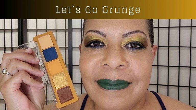 Natasha Denona Fez Palette | Look 1 Creating a Messy Grunge Eyeshadow Look | New to Me Makeup