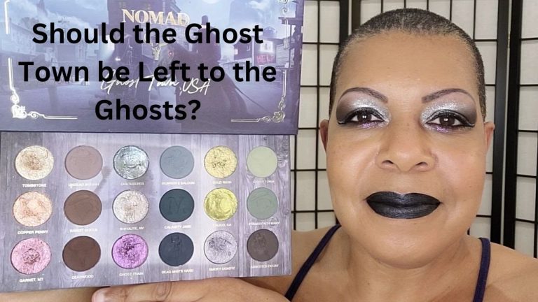 Nomad Cosmetics Ghost Town Palette Look 6 & Final Review | Should the Town be Left to the Ghosts?