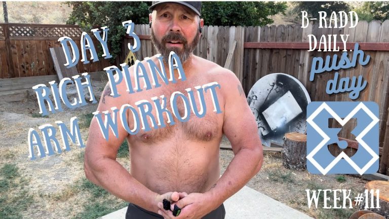 September 21, 2023 X3 week#111. Day 3 Rich Piana arm workout.