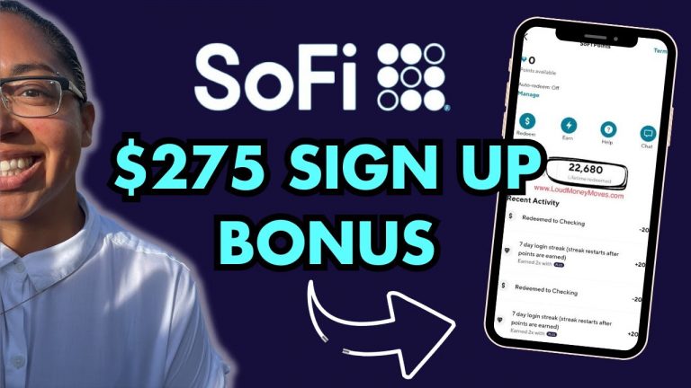 SoFi Referral Bonus: $275 Sign Up Bonus + $75 Referrals