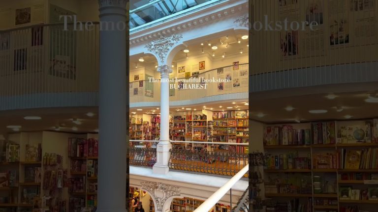 The most beautiful book store in Bucharest is undoubtedly Carturesti Carusel #shorts #romania