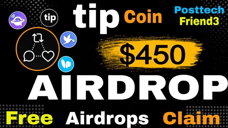 Tip Coin Airdrop | Tip Coin Claim | Post Tech Airdrop | Friend.Tech Airdrop | tip network #airdrop