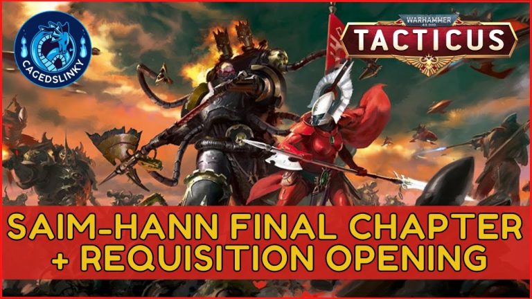 Warhammer 40k Tacticus | Live Stream | Saim-Hann Final Chapter | Biggest Ever Requisition Opening