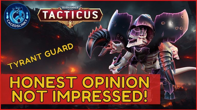 Warhammer 40k Tacticus | Tyrant Guard | Not Impressed | Tyranid Faction | Honest Opinion