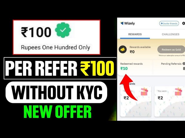 1Refer = 100 | New Refer and Earn App | Refer And Earn App || Best Refer Earn App ||