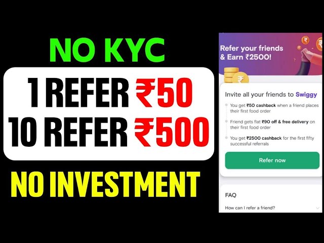 1Refer = 50 | New Refer and Earn App | Refer And Earn App || Best Refer Earn App ||