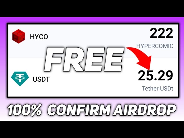 $25 100% Free | Free Airdrop hypercomic | $HYCO Airdrop