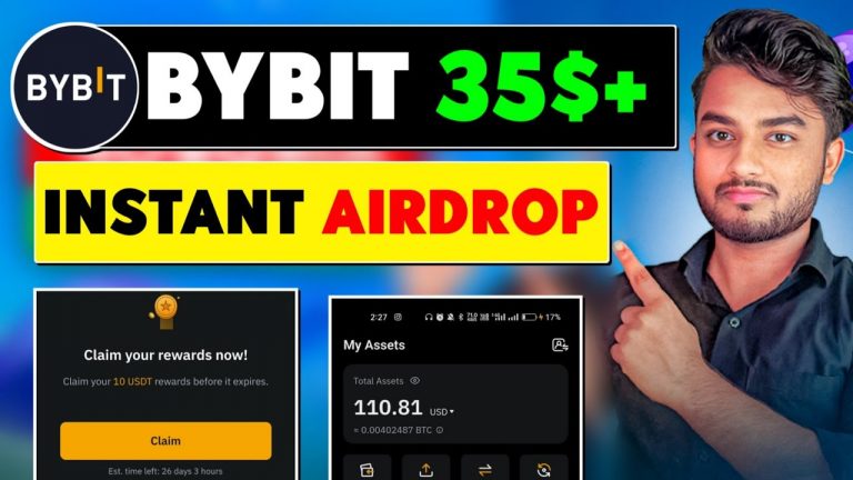 35$+ Bybit Exclusive Airdrop { Instant Withdrawal } | New Crypto Airdrop 2023