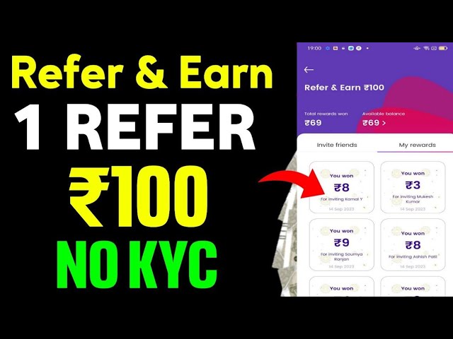 Best Refer and Earn App | Refer And Earn App | Refer And Earn App Today