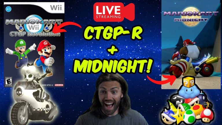 CTGP-Revolution + Midnight Stream! (Custom MKwii ModPacks)