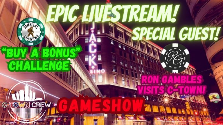 Epic Livestream! @RonGambles @GamblersUnknown #casino #livestream #trending #viral #slots