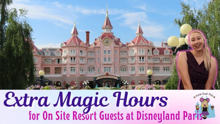 Extra Magic Hours at Disneyland Paris | Early Theme Park Entry Perk for On-Site DLP Resort Guests