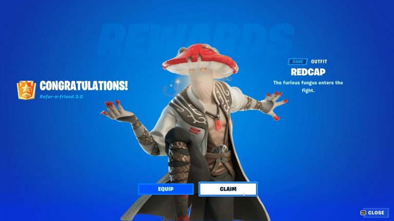 Fortnite FREE Redcap Event Skin