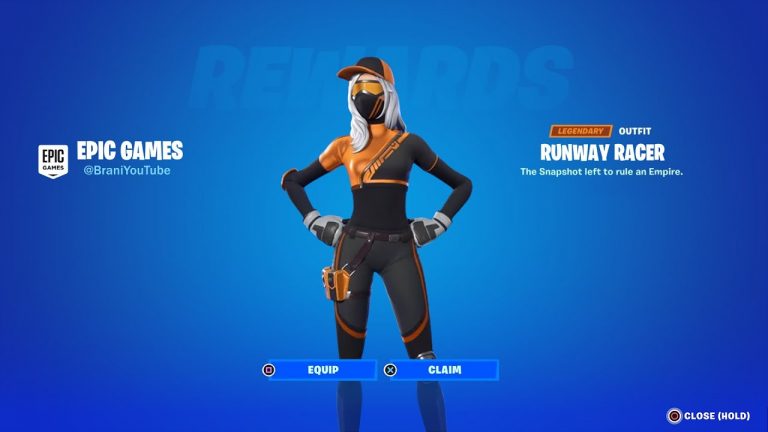 HOW TO GET RUNWAY RACER SKIN IN FORTNITE!