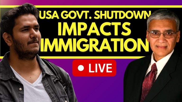 How US Govt Shutdown Impacts Immigration – H1B | OPT | Green Card