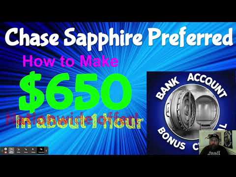 How to make $650 in about 1 HOUR! Chase Sapphire Preferred and Unify Credit Union The Infinite Loop!