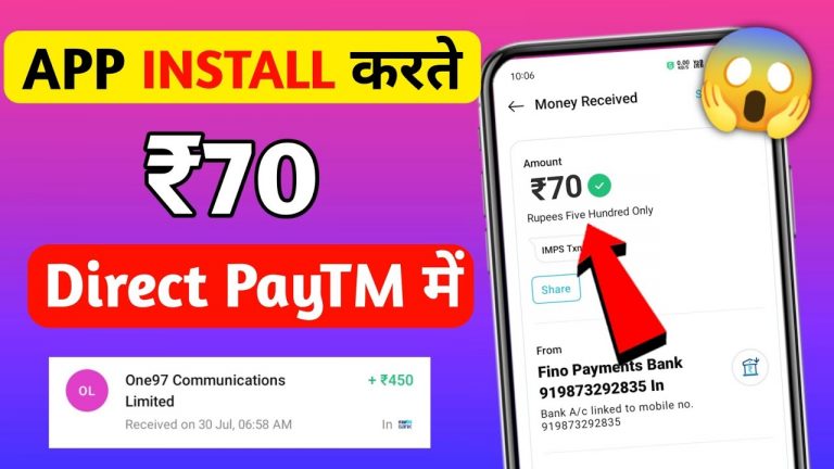 NEW PAYTM EARNING APP TODAY 2023 | EARN DAILY FREE PAYTM CASH NO INVESTMENT