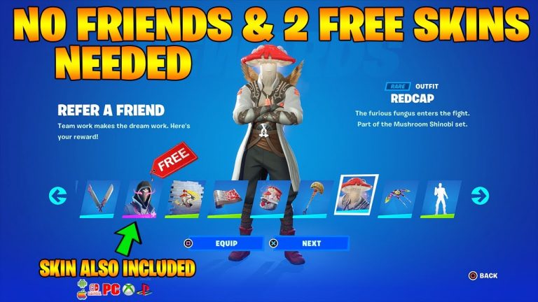 *NO FRIENDS NEEDED* How To Get Redcap Bundle & Xander Bundle FREE In Fortnite (Refer a Friend 3.0)