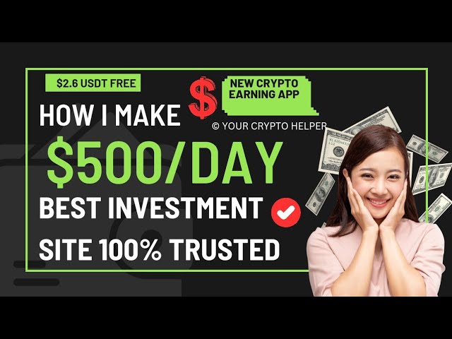 New Usdt Crypto MINING SITE Earn Usdt Daily $12 Usdt Investment Earn $2.6 Daily Crypto Earning App