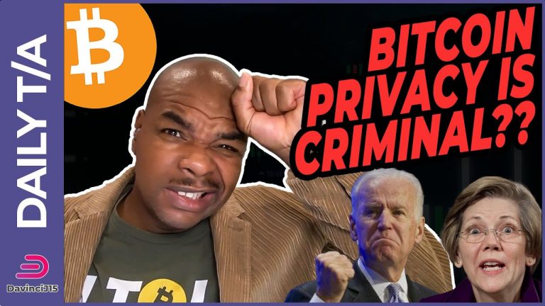 PRIVATE TRANSACTIONS ON BITCOIN ARE CRIMINAL ACT!!! [what should you do?]