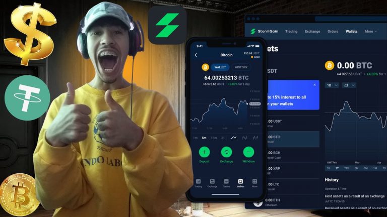 REVIEW STORMGAIN CRYPTO EXCHANGE #usdt #bitcoin #exchange #trading