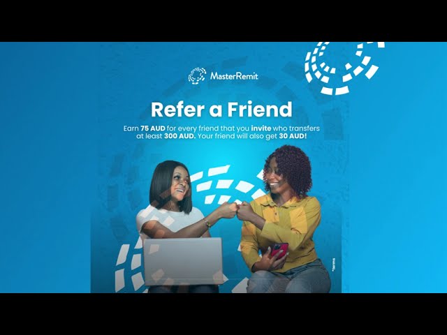 Refer a friend! Invite a friend and receive 75 AUD. Sharing is caring!